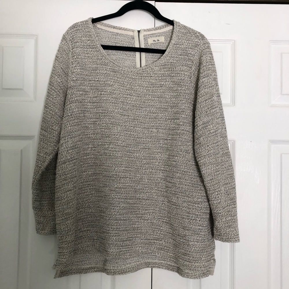 Boucle knit sweater